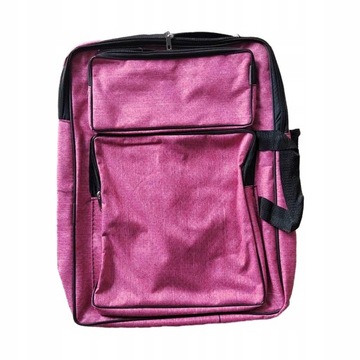 Torba materiałowa A3 Art Portfolio Water Pink