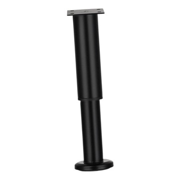 Rama łóżka Stała podpórka, Stopki, Regulowana Noga Meblowa Metalowa 25cm