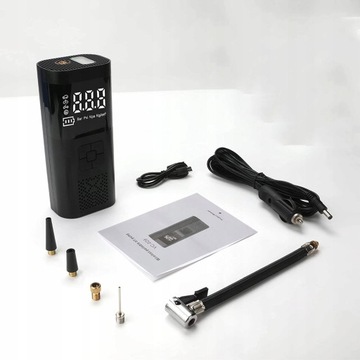 ЭЛЕКТРИЧЕСКИЙ ВОЗДУШНЫЙ НАСОС С АККУМУЛЯТОРОМ ЕМКОСТЬЮ 6000 МАЧ