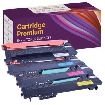 4x Tonery Do Tiskárny Samsung CLT-K406S CLP-365W CLX-3305FN CLX-3300 Set
