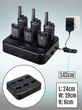 Retevis RT668 Walkie Talkie z Zestawem Słuchawkowym, Radiotelefon PMR446