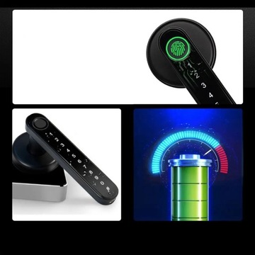 КОМБИНИРОВАННАЯ РУЧКА, ЭЛЕКТРОННЫЙ ДВЕРНОЙ ЗАМОК с Bluetooth