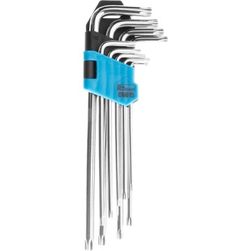 ДЛИННЫЕ КЛЮЧИ TORX T10-T50 9шт RICHMANN C6615
