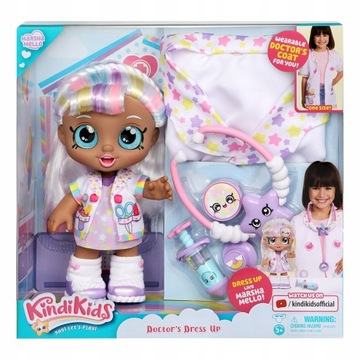 Kindi Kids Lalka Marsha Mello Przebranie lekarza