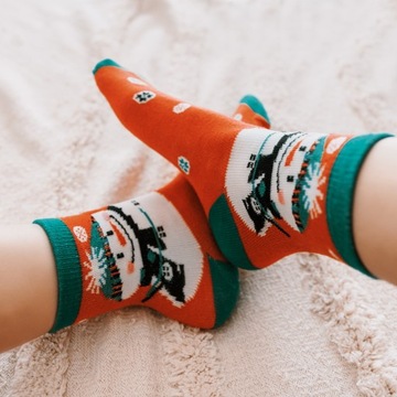 Рождественские носки 5 пар.