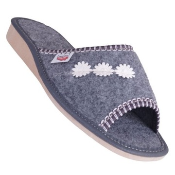 FILCOWE LACZKI DAMSKIE KAPCIE SZARE ART.S06 39