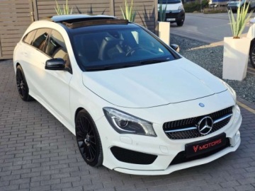 Mercedes CLA C117 Shooting Brake Facelifting 1.5 180 d 109KM 2017 Mercedes-Benz CLA AMG Line___BiXenon LED Skora Alcantara Kamera Panorama A, zdjęcie 16