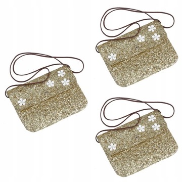 Sequin Pouch Sholder Bag Coin Purse 3 Pack