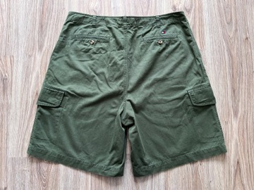 TOMMY HILFIGER MENS CARGO SHORT SPODENKI MĘSKIE SZORTY BOJÓWKI R 38 PAS 104