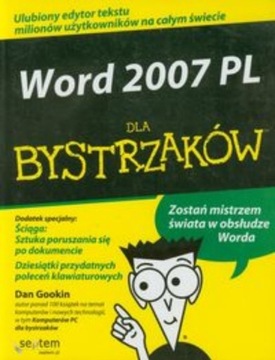 World 2007 PL dla bystrzaków Dan Gookin