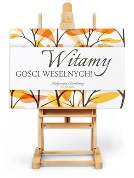 PLAKAT WESELNY ŚLUBNY 50x70cm personalizowany