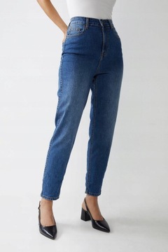 Warehouse NI1 ibf spodnie mom jeans wysoki stan XXL