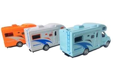 КАМЕРА, МЕТАЛЛИЧЕСКИЙ КЕМПИНГОВЫЙ АВТОМОБИЛЬ С ЦВЕТАМИ DRIVE