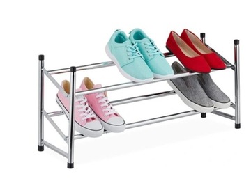 Regał na buty wysuwany, 2 poziomy, 10 par butów