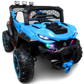 NAJNOWSZY SUV SAMOCHÓD AUTO NA AKUMULATOR BUGGY 4 MOCNE SILNIKI SKÓRA PILOT