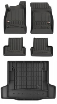 Set 3D Gumové rohože a rohože Chevrolet Cruze 1 Hb 2008-2016
