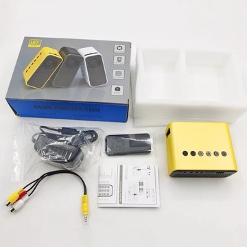 МИНИ-ДОМАШНИЙ ПРОЕКТОР ПОРТАТИВНЫЙ USB-СВЕТОДИОДНЫЙ ПРОЕКТОР