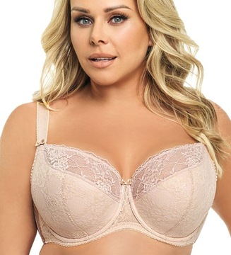 Biustonosz semi soft Gorsenia K 357 Blanca 80C beż
