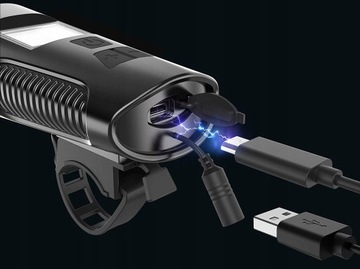 ВЕЛОСИПЕДНАЯ ФАРА ПЕРЕДНЯЯ + ЗАДНЯЯ + СЧЕТЧИКА И ГРУГОВЫЙ СИГНАЛ