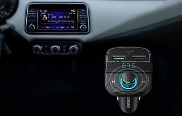 FM-передатчик UGREEN CD229, Bluetooth 5.0, USB QC
