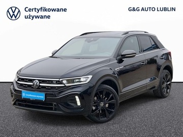 Volkswagen T-Roc I SUV Facelifting 1.5 TSI ACT 150KM 2024 Volkswagen T-Roc Salon PL Konfiguracja na 193tys zl Matrix Black Style