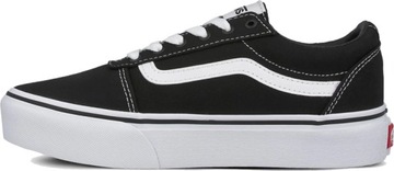 BUTY DAMSKIE VANS OLD SKOOL CZARNE PLATFORMY R.36