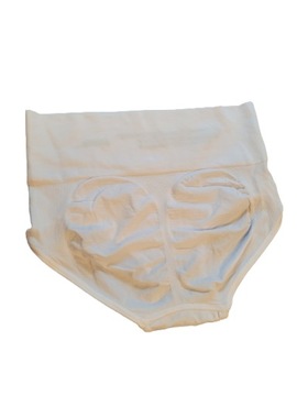ТРУСИКИ ЖЕНСКИЕ БЕСШОВНЫЕ С ВЫСОКОЙ ПОСАДКОЙ, M/L, БЕЛЫЕ