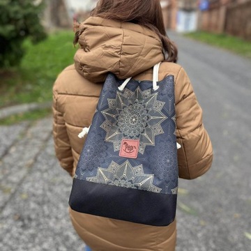 PEPI TOREBKA DAMSKA SHOPPER TORBA PODRĘCZNA KWIATY