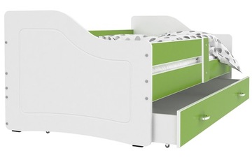 Łóżko dziecięce 160x80 szuflada + materac SWEETY