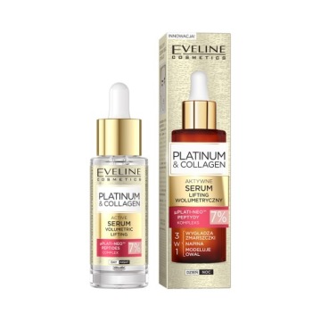 Eveline Cosmetics Platinum & Collagen serum do twarzy liftingujące