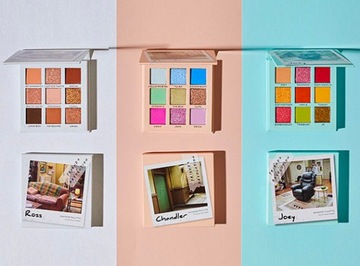 ПАЛИТРА теней для век Revolution x Friends — матовые и мерцающие оттенки — подарок