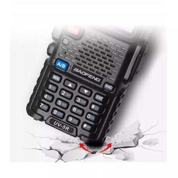 Радиостанция Baofeng UV-5R HT для сканера PKP PSP добровольной пожарной охраны