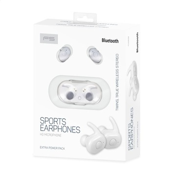 НАУШНИКИ FREESTYLE BLUETOOTH V5.0 SPORT TWS + ЗАРЯДНАЯ СТАНЦИЯ НАУШНИКИ