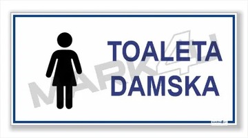 Toaleta damska| Druk UV na płycie| Basen Kąpielisk