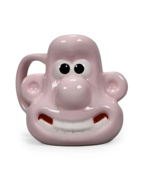 Kubek ceramiczny 3D Wallace & Gromit - Wallace (350 ml)