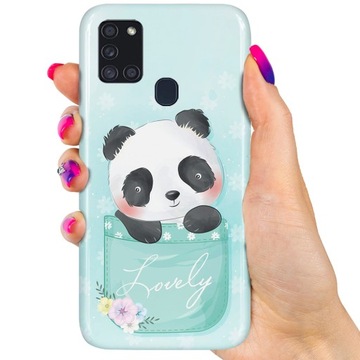Etui WZORY POCKET do Samsung Galaxy A21s + SZKŁO