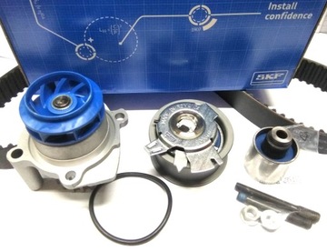 SKF VKMC 01250-2 Водяной насос + комплект ремня ГРМ