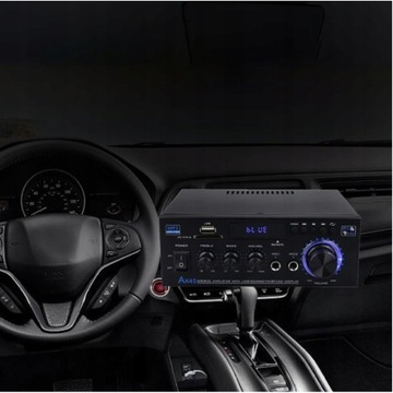 СТЕРЕОУСИЛИТЕЛЬ HIFI BLUETOOTH 5.0 КАНАЛ 2.0 АУДИОПЛЕЕР 40 Вт + 40 Вт