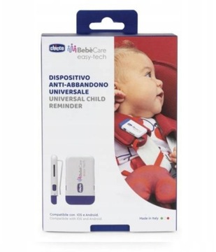 GPS-локатор Chicco ALARM BebeCare Easy-Tech для автокресла iOS Android