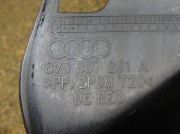 AUDI A3 8V 8V3 3D VÝZTUHA DRŽÁK DRŽÁKY HALOGEN S-LINE 8V3807261A