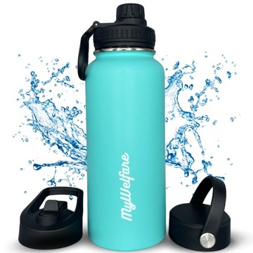 Butelka termiczna na gorący i zimny napój z podwójną ścianką 1 litr