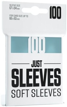 Gamegenic Soft Sleeves (67 x 94 mm) 100 szt Clear