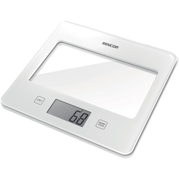 Waga Kuchenna Sencor SKS 5030WH do 5kg LCD LEKKA