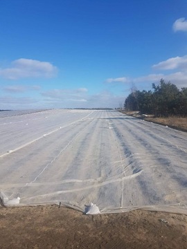 Белый агротекстиль ДЛЯ МОРОЗ, ширина 6,35 м х 10 метров, УФ-покрытие