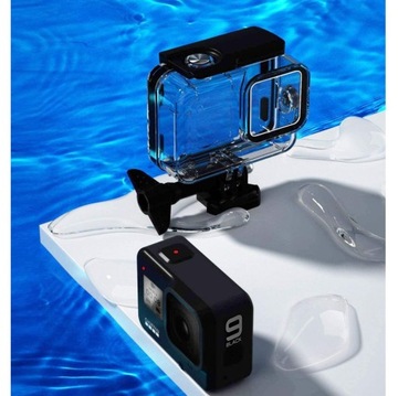 Водонепроницаемый чехол для Gopro Hero 9/10/11/12, прозрачный