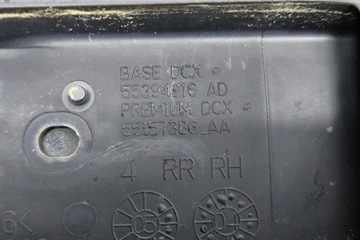 KOMPLET STŘEŠNÍ NOSIČ STŘECHA JEEP COMMANDER (XK, XH) 55157386AA 3.0L DIESEL