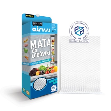 MATA ANTYBAKTERYJNA do LODÓWKI AIRMAT z atestem PZH