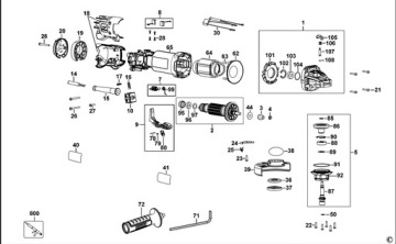 DEWALT N308279 КРЫШКА ДЛЯ DWE4233