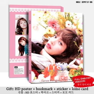Фотоальбом BLACKPINK Lisa Jennie Star PB Печать фотоальбома