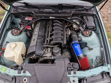 BMW E36 E46 2.0 2.5 2.8 SADA SÁNÍ VZDUCHU K&N M52 M50 KRYT TUNING